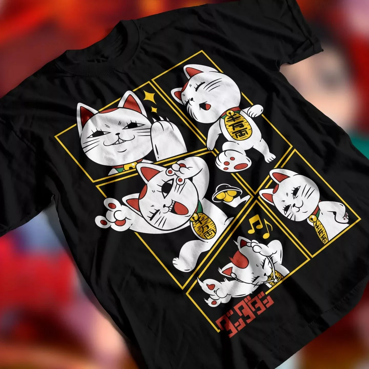 Popular Anime Merchandise - Populaire Dandadan Maneki Neko Multi Panel